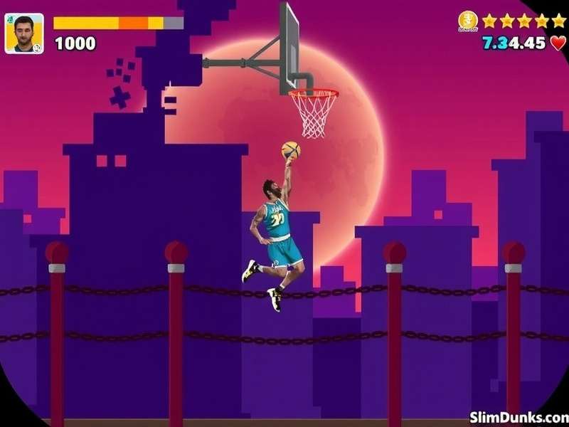 Slum Dunk Champion Gameplay Screenshot